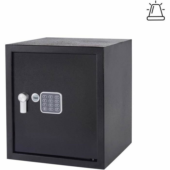 Yale Caja Fuerte Electrónica con Alarma YEC/390/DB2 Grande 40L
