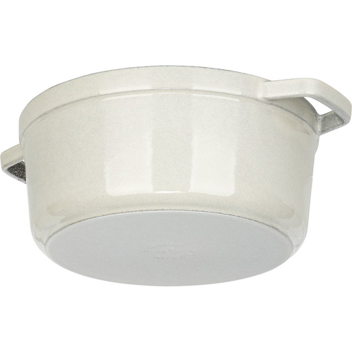 Zwilling Staub Roaster redondo de 24 cm blanco trufa