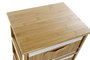 DKD Home Decor Cajonera Bambú Natural 5 Cajones 32 x 98 x 42 cm