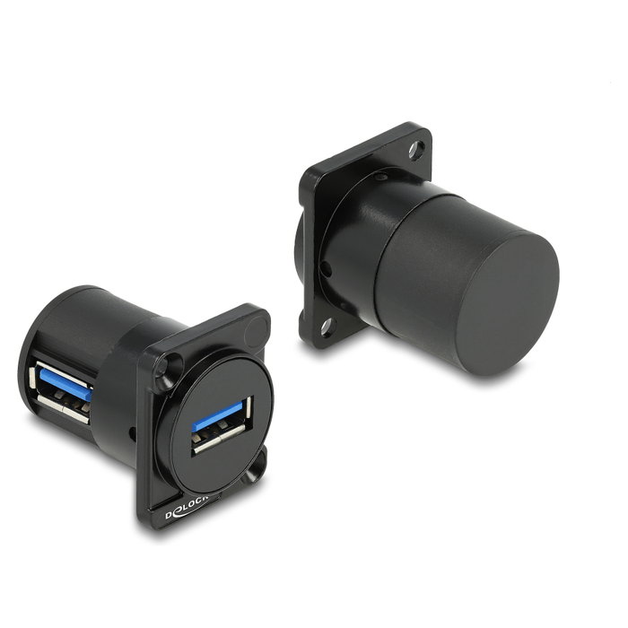 DeLOCK 88067 Módulo Keystone USB Tipo-A hembra a hembra 5 Gbps angular DeLOCK 88067 Módulo Keystone USB Tipo-A hembra a hembra 5 Gbps angular