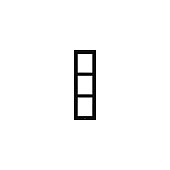 2N IP-Verso Aufputzrahmen 3-Modul Negro