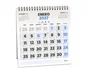 Liderpapel Calendario de sobremesa espiral triangular serie clásico 2027