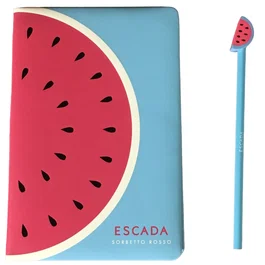 Escada Cuaderno Summer Limited Edition Sorbetto Rosso Azul
