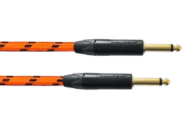 Cordial Cable de Instrumento Jack-Jack Naranja UV 6M