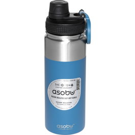 Asobu Alpine Flask Bottle Blue 0.53 L