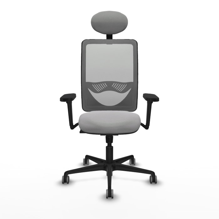 PIQUERAS Y CRESPO Silla de oficina Zulema con mecanismo Sincro, Gris PIQUERAS Y CRESPO Silla de oficina Zulema con mecanismo Sincro, Gris