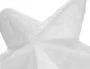 Liderpapel Figura Estrella Manualidades Espuma Blanca 4 cm Bolsa 6 Unidades