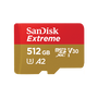 SanDisk Extreme 512 GB MicroSDXC UHS-I V30