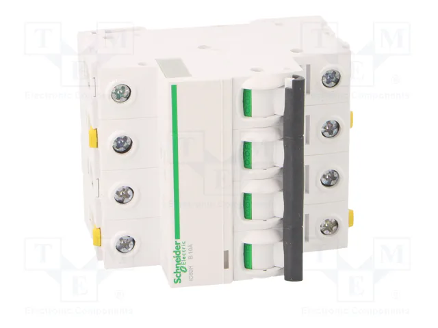 SCHNEIDER ELECTRIC ACTI9 iC60H Interruptor magnetotérmico 32A 4 polos B SCHNEIDER ELECTRIC ACTI9 iC60H Interruptor magnetotérmico 32A 4 polos B