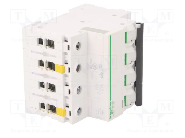 SCHNEIDER ELECTRIC ACTI9 iC60H Interruptor magnetotérmico 32A 4 polos B SCHNEIDER ELECTRIC ACTI9 iC60H Interruptor magnetotérmico 32A 4 polos B