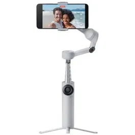 Insta360 Flow 2 Gimbal Palo Selfie con Trípode Metálico, Seguimiento IA Deep Track 4.0, Composición Inteligente y Batería 10h, Color Gris