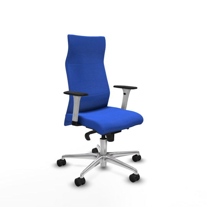 PIQUERAS Y CRESPO Sillón Albacete con Mecanismo Sincro Azul PIQUERAS Y CRESPO Sillón Albacete con Mecanismo Sincro Azul