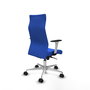 PIQUERAS Y CRESPO Sillón Albacete con Mecanismo Sincro Azul