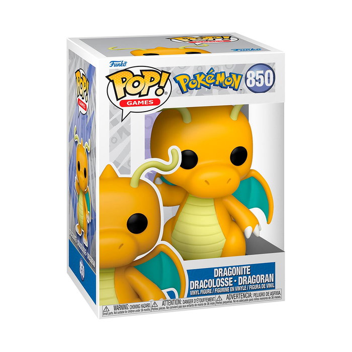 Funko Pop! Figura Dragonite Pokemon 74220