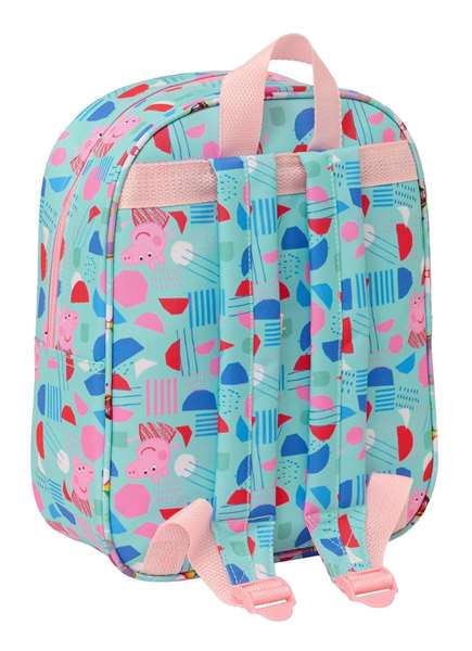 Safta Mochila de Guardería 3D Peppa Pig Rojo