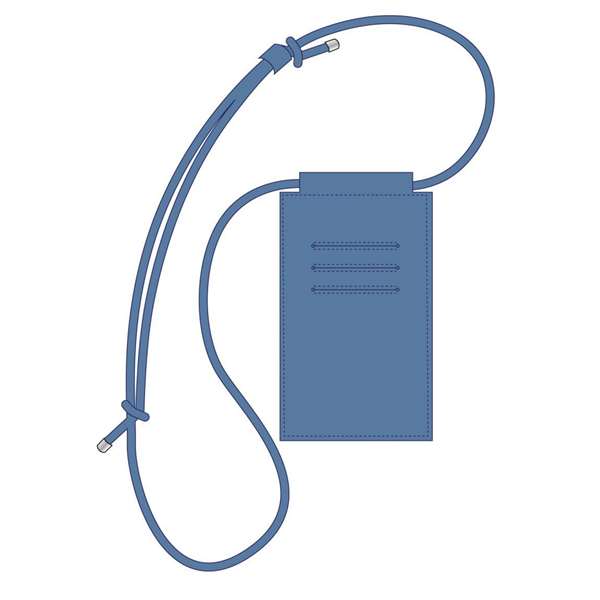 Cerdá Bolso Portamóvil Stitch, Azul, Talla M, Edad recomendada 3 años