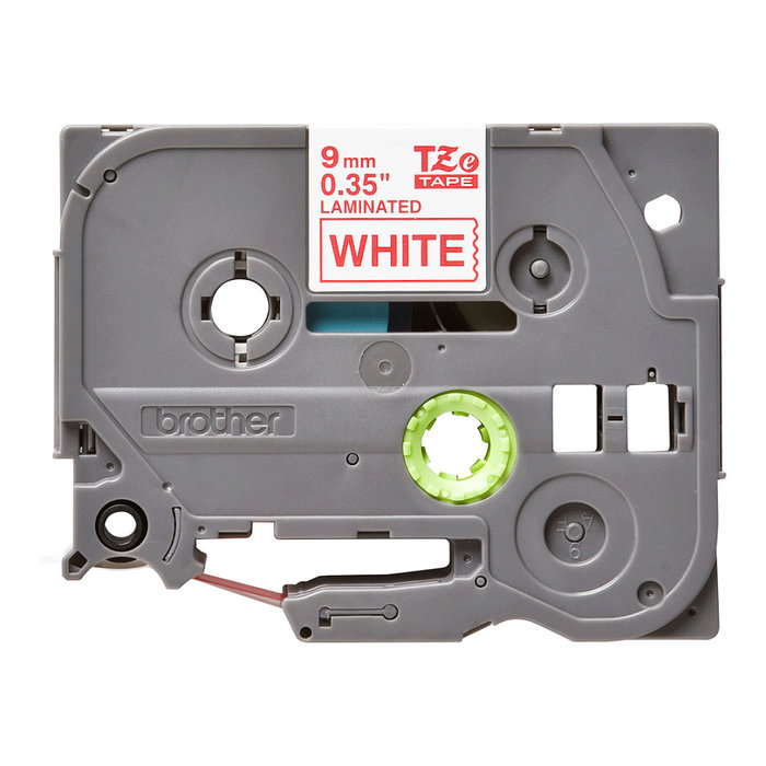 Brother Cinta Rotuladora Laminada TZe-222 Rojo sobre Blanco 9mm x 8m Brother Cinta Rotuladora Laminada TZe-222 Rojo sobre Blanco 9mm x 8m