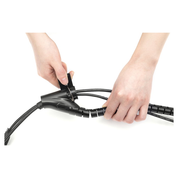 Digitus DA-90508 Organizador de cables en espiral negro 5 m Digitus DA-90508 Organizador de cables en espiral negro 5 m