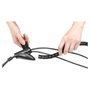 Digitus DA-90508 Organizador de cables en espiral negro 5 m