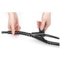Digitus DA-90508 Organizador de cables en espiral negro 5 m