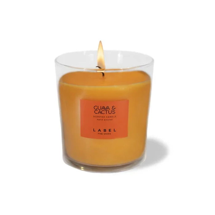 Label GUAVA&CACTUS CANDLE 220 GR Label GUAVA&CACTUS CANDLE 220 GR