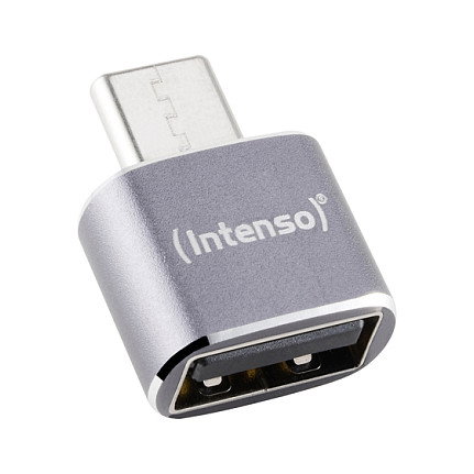 Intenso Pack de 3 Adaptadores USB-A a USB-C C480C Antracita Intenso Pack de 3 Adaptadores USB-A a USB-C C480C Antracita