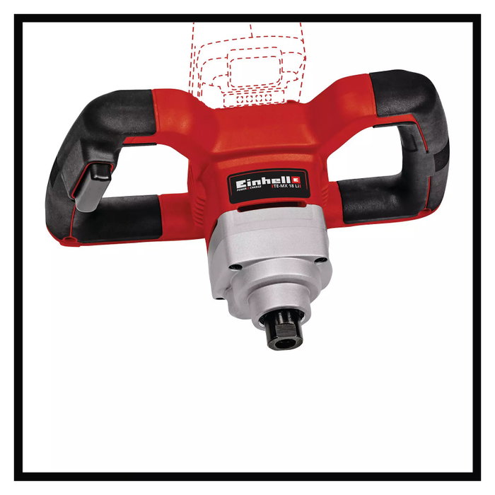 Einhell TE-MX 18 Li Solo Mezclador de Pintura y Mortero Inalámbrico
