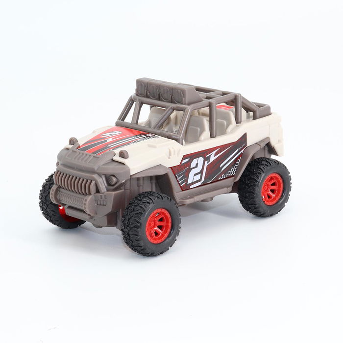 Tachan Jeep Héroes de Ciudad Todoterreno con Luces y Sonido 1:42 Juguete para Niños +3 Años