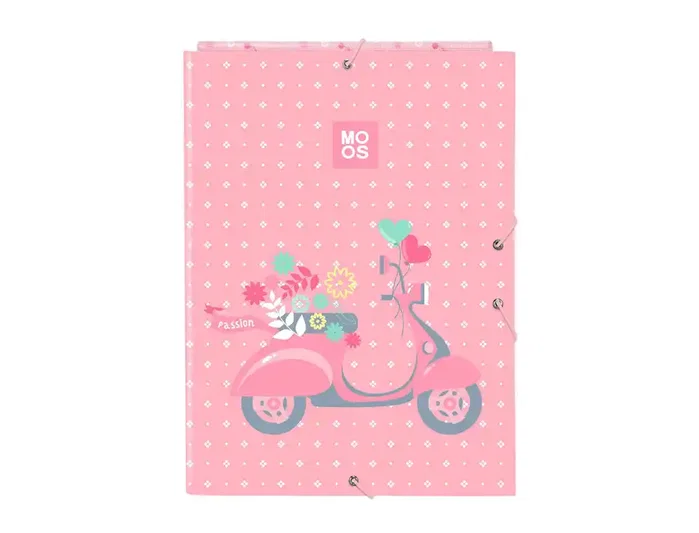Safta Carpeta Folio Moos Passion con 3 Solapas Safta Carpeta Folio Moos Passion con 3 Solapas