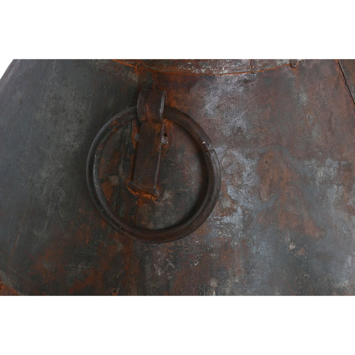 DKD Home Decor Ánfora de Hierro Patinado Acabado Óxido
