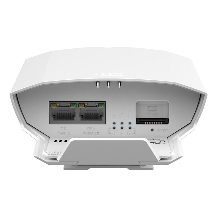 Teltonika Router Exterior OTD144 LTE/4G con WiFi y 2 Ranuras SIM, Doble Puerto Ethernet LAN 10/100 Mbps, Resistente IP68, Soporta PoE