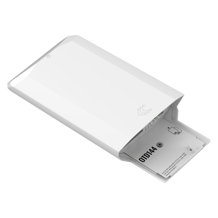 Teltonika Router Exterior OTD144 LTE/4G con WiFi y 2 Ranuras SIM, Doble Puerto Ethernet LAN 10/100 Mbps, Resistente IP68, Soporta PoE