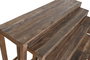 DKD Home Decor Set de 9 piezas de Consolas y Mesitas en Madera Reciclada Natural