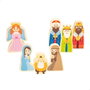 Color Baby Figuras Belén Madera Magnéticas de 7 Piezas