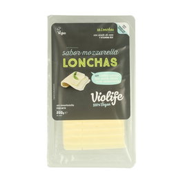 Violife Lonchas Veganas Sabor Mozzarella 200g Sin Gluten Ni Lactosa