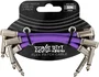 Ernieball Cable Flex Patch 3" Purple - Pack 3