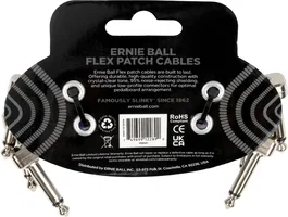 Ernieball Cable Flex Patch 3" Purple - Pack 3