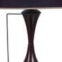 Ixia Lámpara de mesa marrón tejido-metal 40 x 40 x 64 cm
