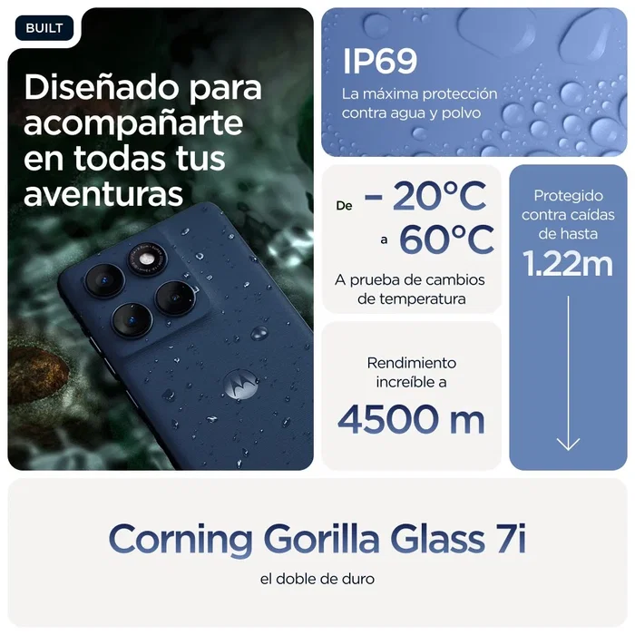 Motorola edge 60 5G 512 GB 8 GB Azul Motorola edge 60 5G 512 GB 8 GB Azul