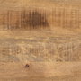 Mesa Comedor Natural-Negro Madera-Hierro 140 X 140 X 77 cm