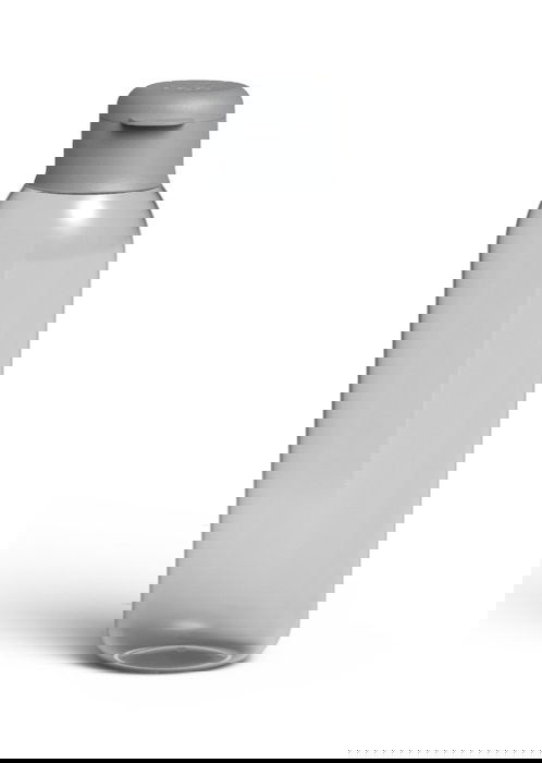 Berghoff 3950225 Botella de Agua Gris 0,75L Libre de BPA Tritán Resistente para Deporte y Uso Diario