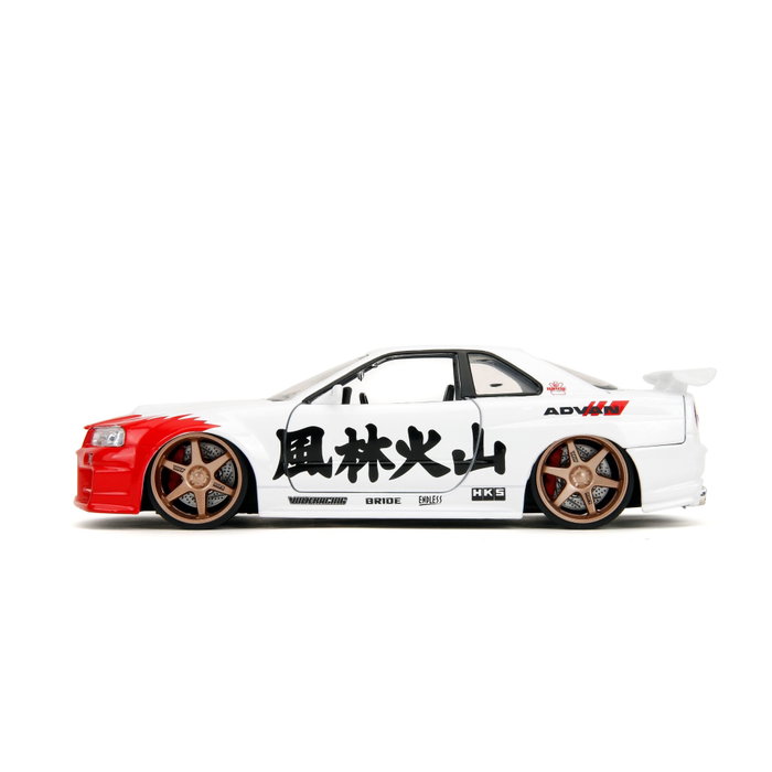 Jada Street Fighter Ryu 1:24 Nissan Skyline GT-R