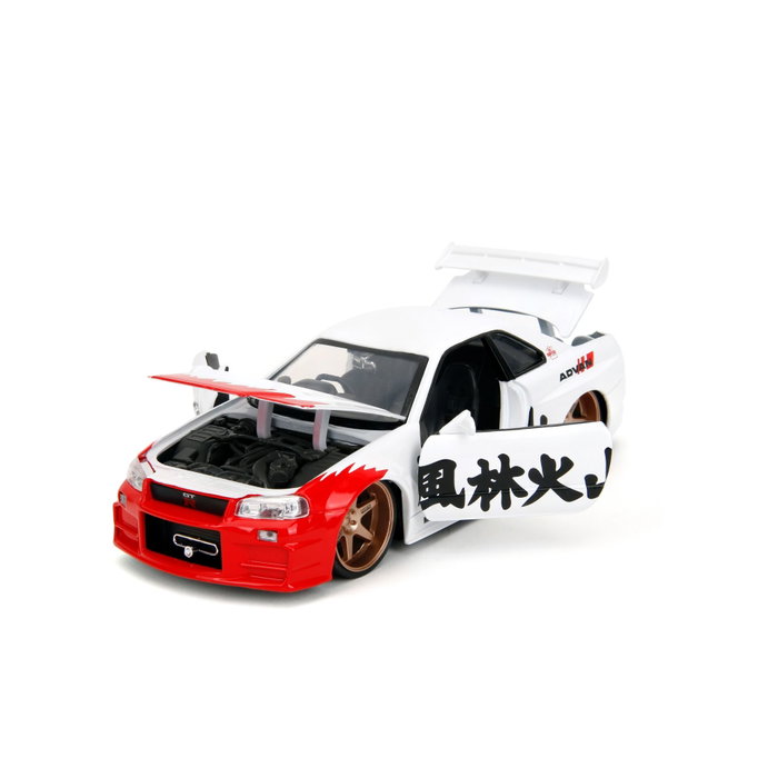 Jada Street Fighter Ryu 1:24 Nissan Skyline GT-R