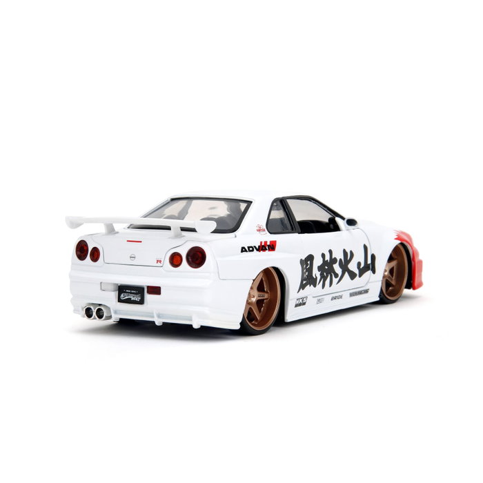 Jada Street Fighter Ryu 1:24 Nissan Skyline GT-R