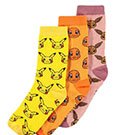 Difuzed Pokémon Pack de 3 Pares de Calcetines Three Icons 39-42