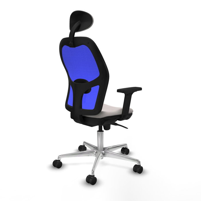 PIQUERAS Y CRESPO Silla de oficina Jorquera, Blanco y Azul PIQUERAS Y CRESPO Silla de oficina Jorquera, Blanco y Azul