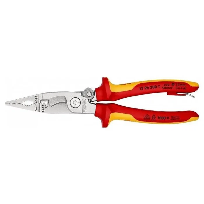 Knipex 13 96 200 T Alicates para Instalación Eléctrica