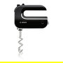 Bosch MFQ4885 Batidora de Mano Profesional 575W Negro Cromo, Acero Inoxidable, 5 Velocidades, Turbo, 1,4m Cable