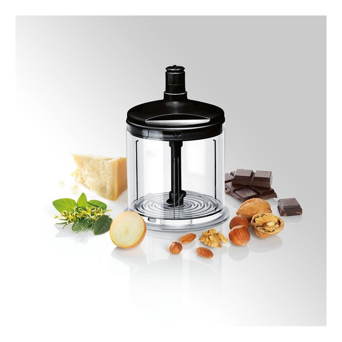 Bosch MFQ4885 Batidora de Mano Profesional 575W Negro Cromo, Acero Inoxidable, 5 Velocidades, Turbo, 1,4m Cable