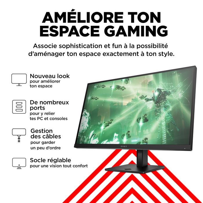HP OMEN 27q Monitor Gaming 27 pulgadas QHD 165 Hz